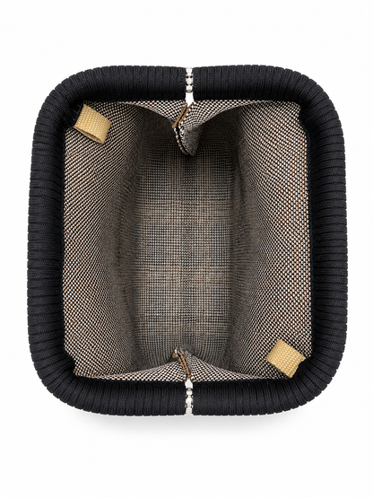 Mocha Noir Artisan Handbag
