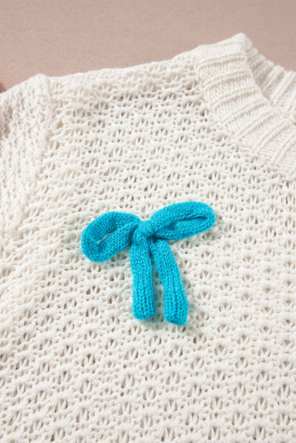 Jasmine Mock Short Sleeve Sweater