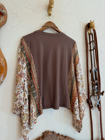 The Long Live Cowgirls Floral Top