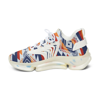 Western Aztec Stylish Women's Mesh Sneakers for Active Lifestyle, Breathable Athletic Footwear, Trendy Fashion Sneakers, Colorful Sports Shoes, [...]