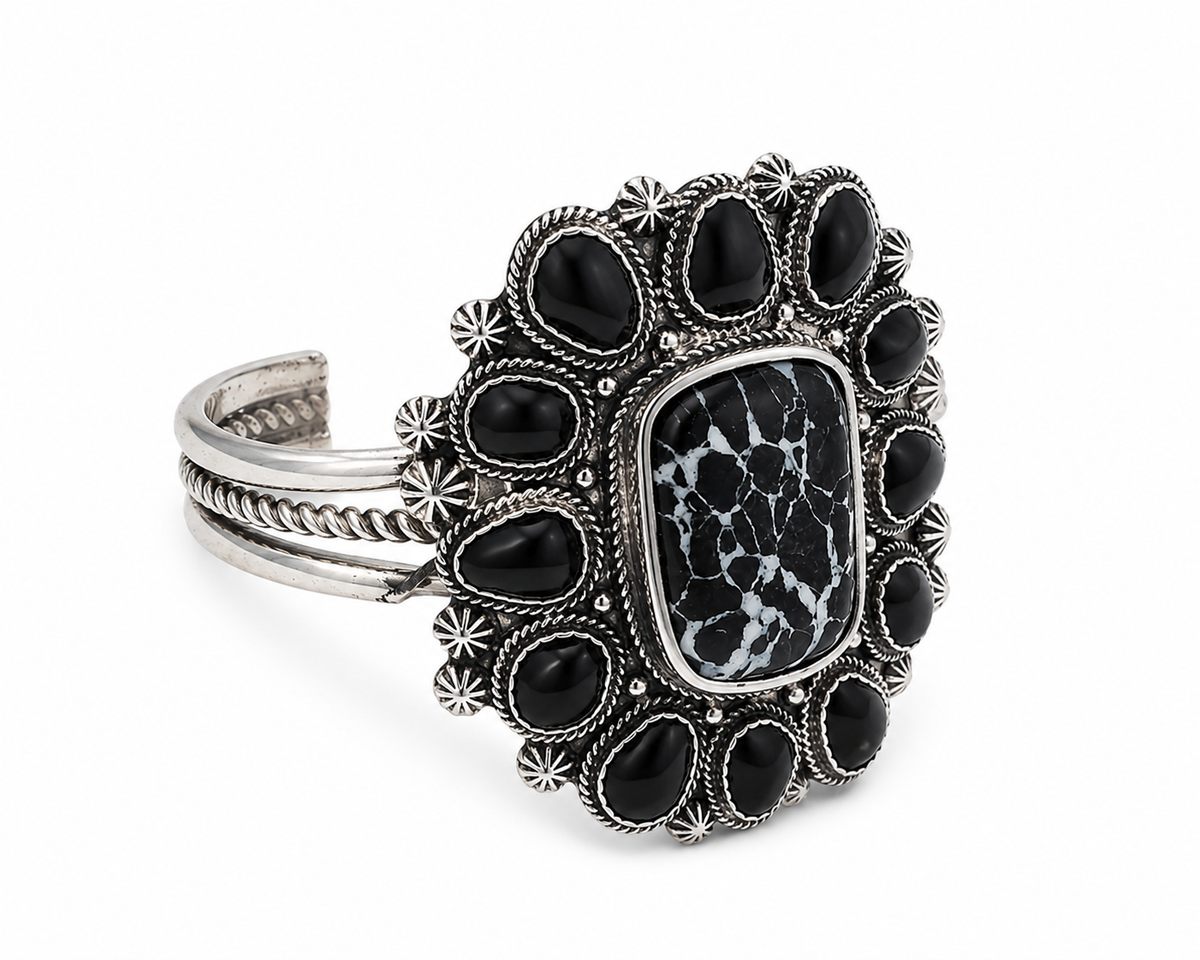 Gem Illusions™ Midnight Prairie Cuff