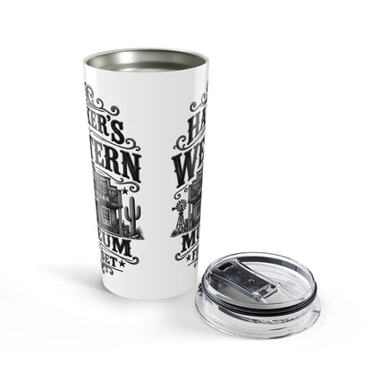 Harker's Western 20oz Tumbler — Vintage Travel Cup