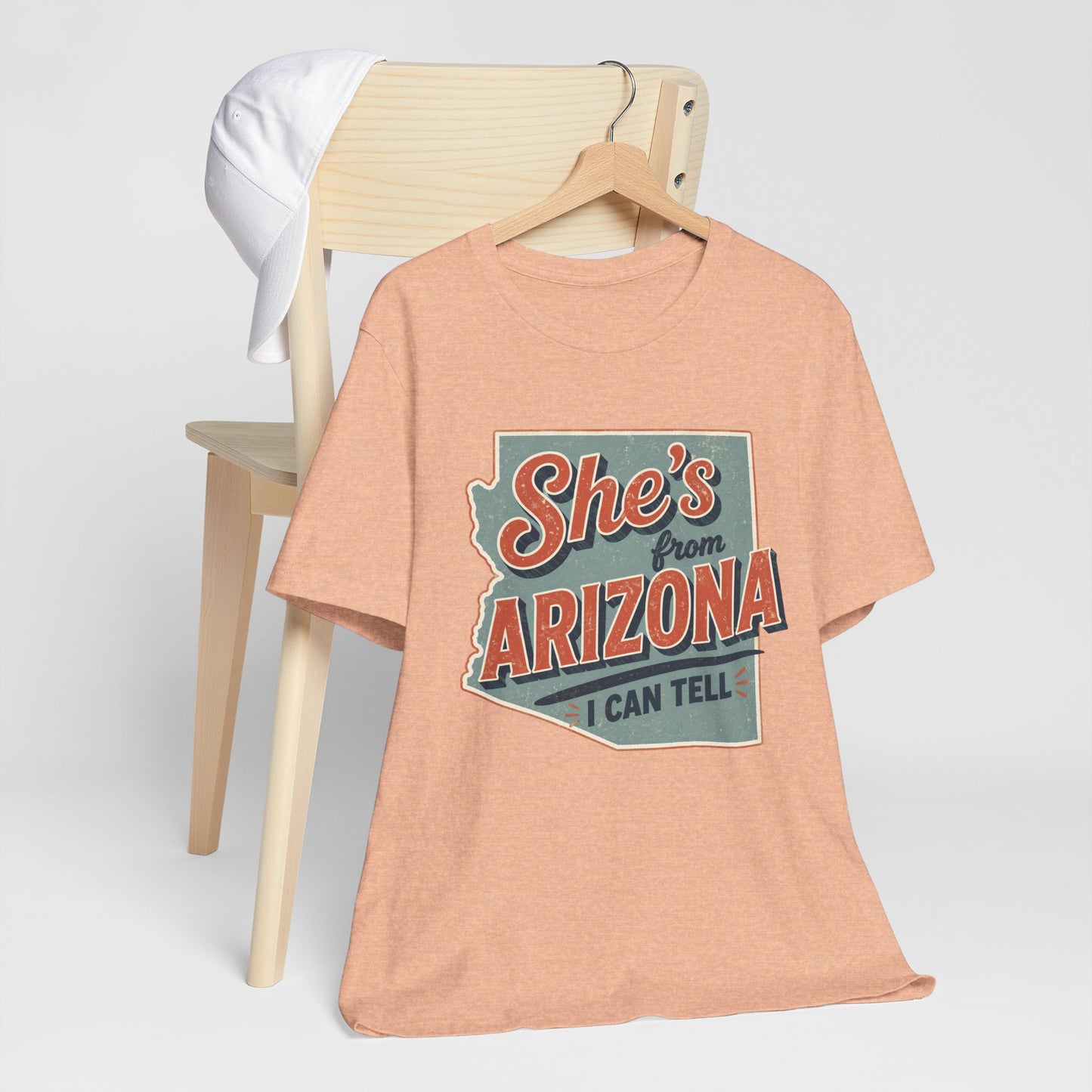 She's From Arizona I Can Tell Cowgirl T-Shirt -  Western Tee