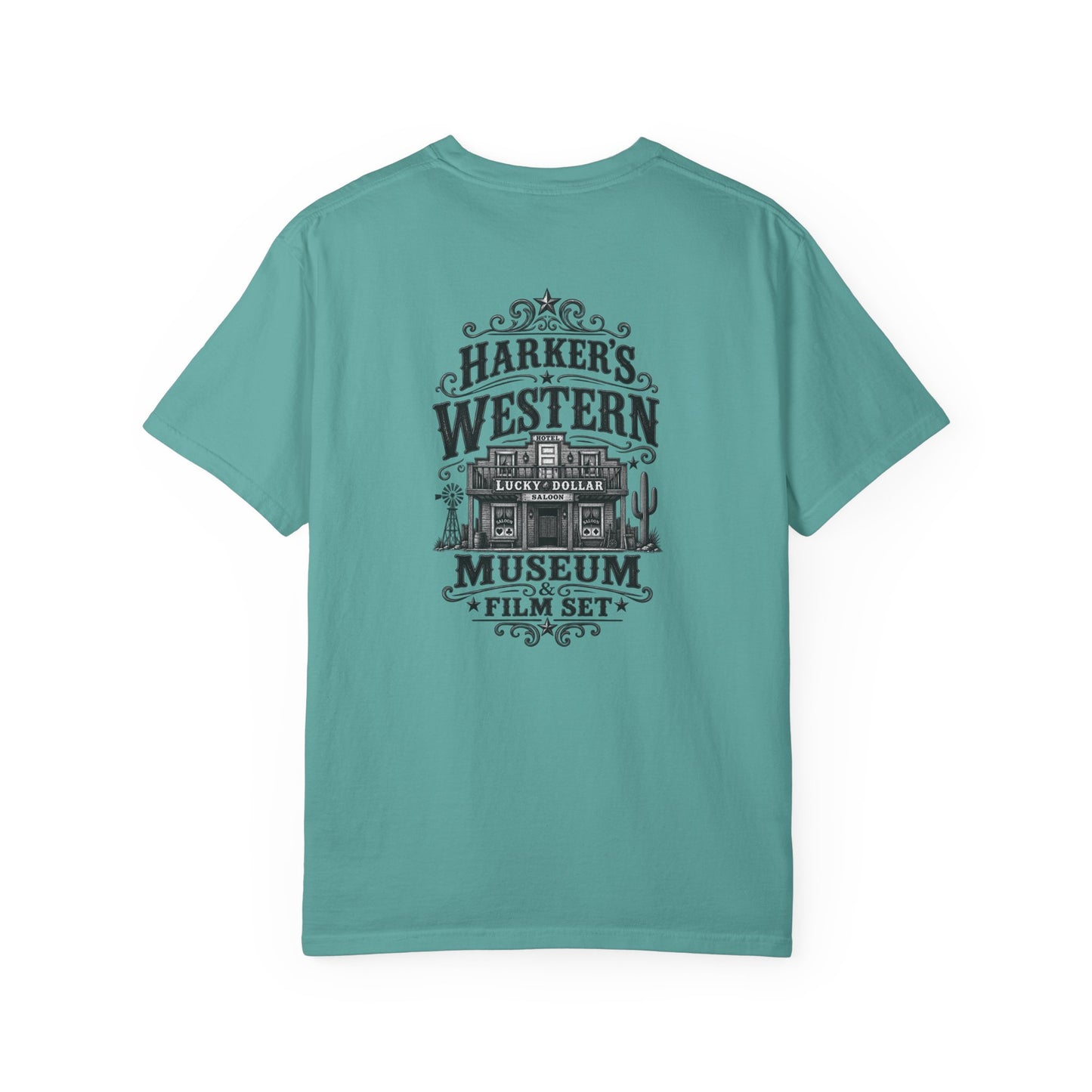 Harker's Western Museum Graphic T-Shirt — Harker’s Film Set Vintage Tee