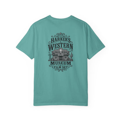 Harker's Western Museum Graphic T-Shirt — Harker’s Film Set Vintage Tee