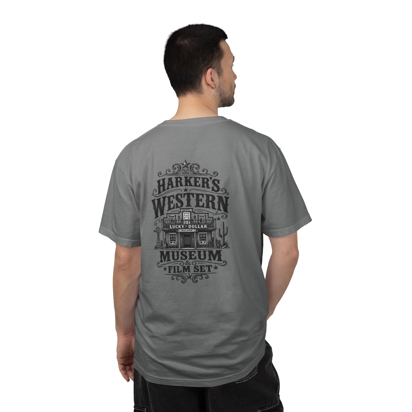 Harker's Western Museum Graphic T-Shirt — Harker’s Film Set Vintage Tee