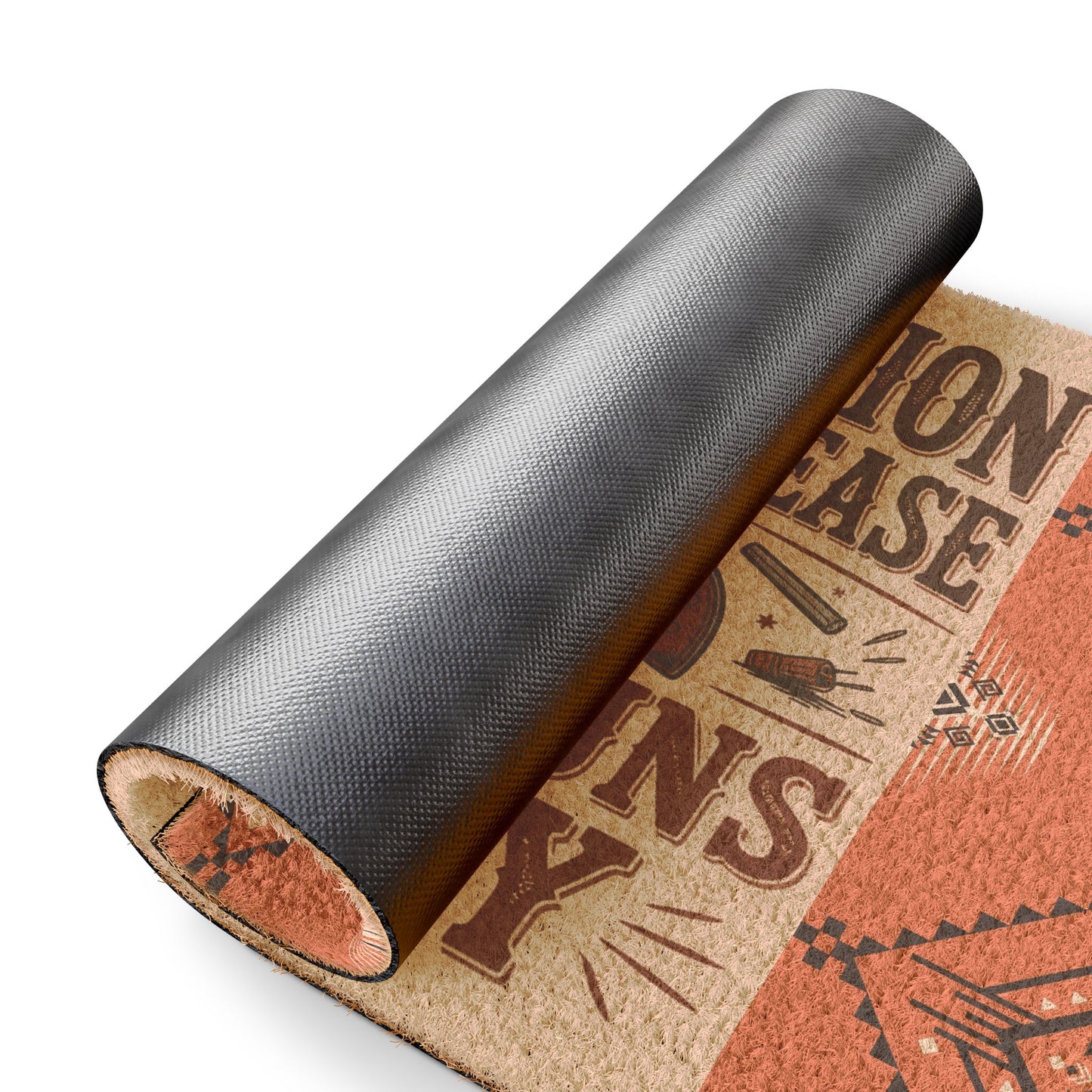 Funny Gun-Themed Doormat - Great for Gun Lovers, Entryway Decor, Home Welcome Mat, Unique Housewarming Gift, 5 Donation Humor Mat