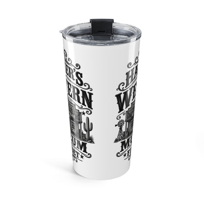 Harker's Western 20oz Tumbler — Vintage Travel Cup