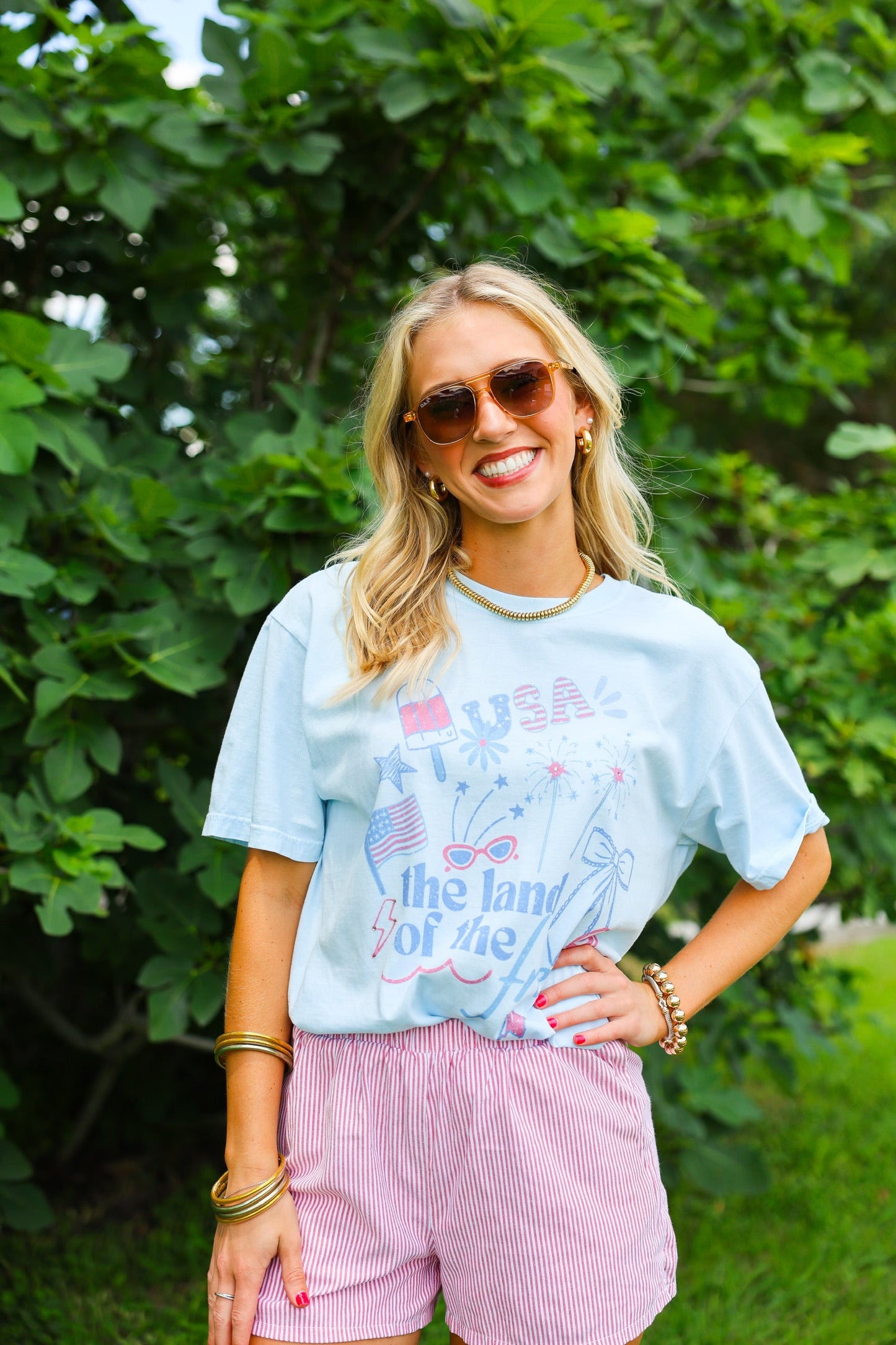 LAND OF THE FREE TEE