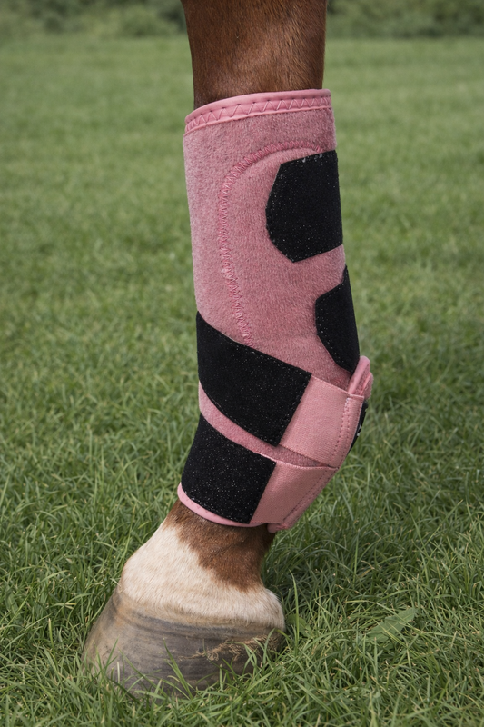 Barbie Black Glitter Strap Ultra Protection Splint Boots - 2Pack