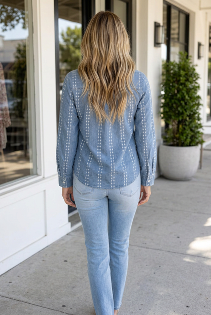 Carmen Long Sleeve Shirt Long Sleeve Top