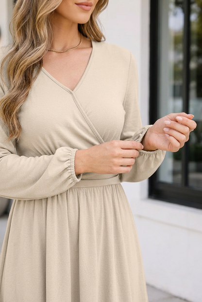 Zhavia Long Sleeve Mini Dress