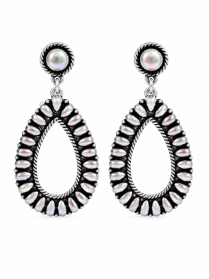 Gem Illusions™ Silver Halo Earrings