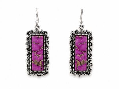 Gem Illusions™ Orchid Canyon Earrings