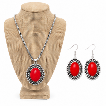 Gem Illusions™ Scarlet Heirloom Jewelry Set