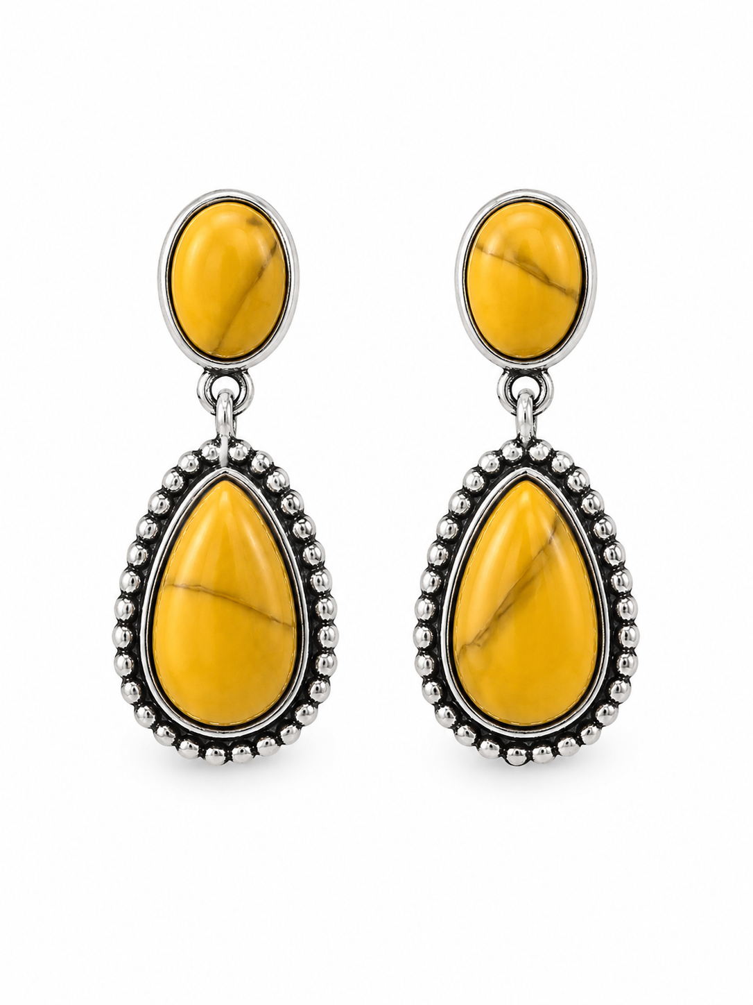 Gem Illusions™ Yellow Mesa Earrings