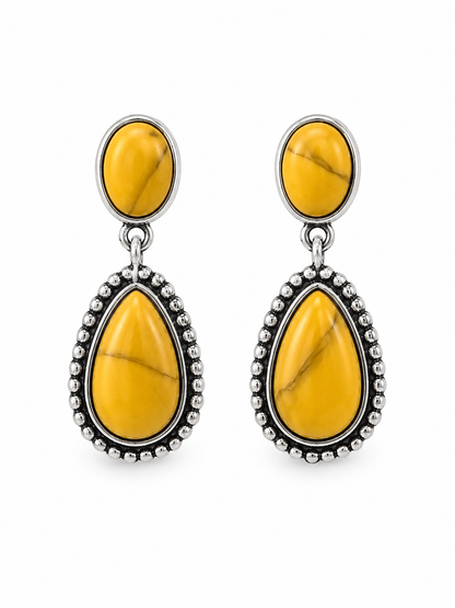 Gem Illusions™ Yellow Mesa Earrings