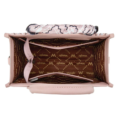 Wrangler Braided Paisley Bandana Tote Bag