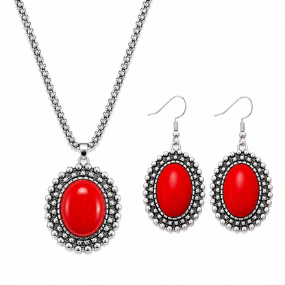 Gem Illusions™ Scarlet Heirloom Jewelry Set