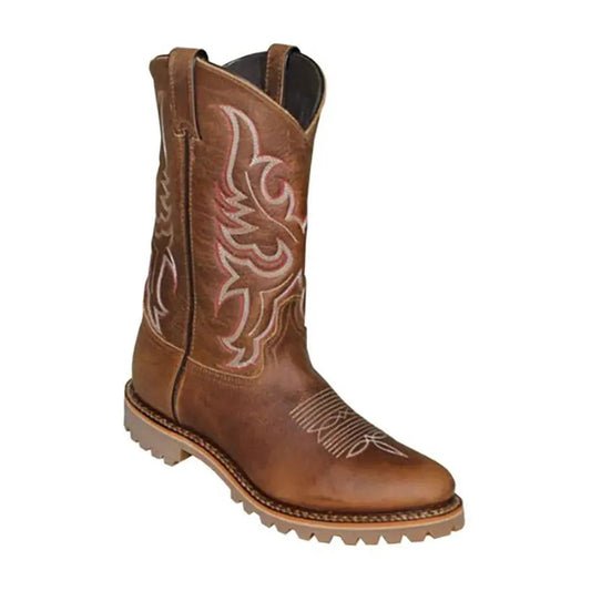 Abilene Yellowstone - Men's Bison Leather Cowboy Boots