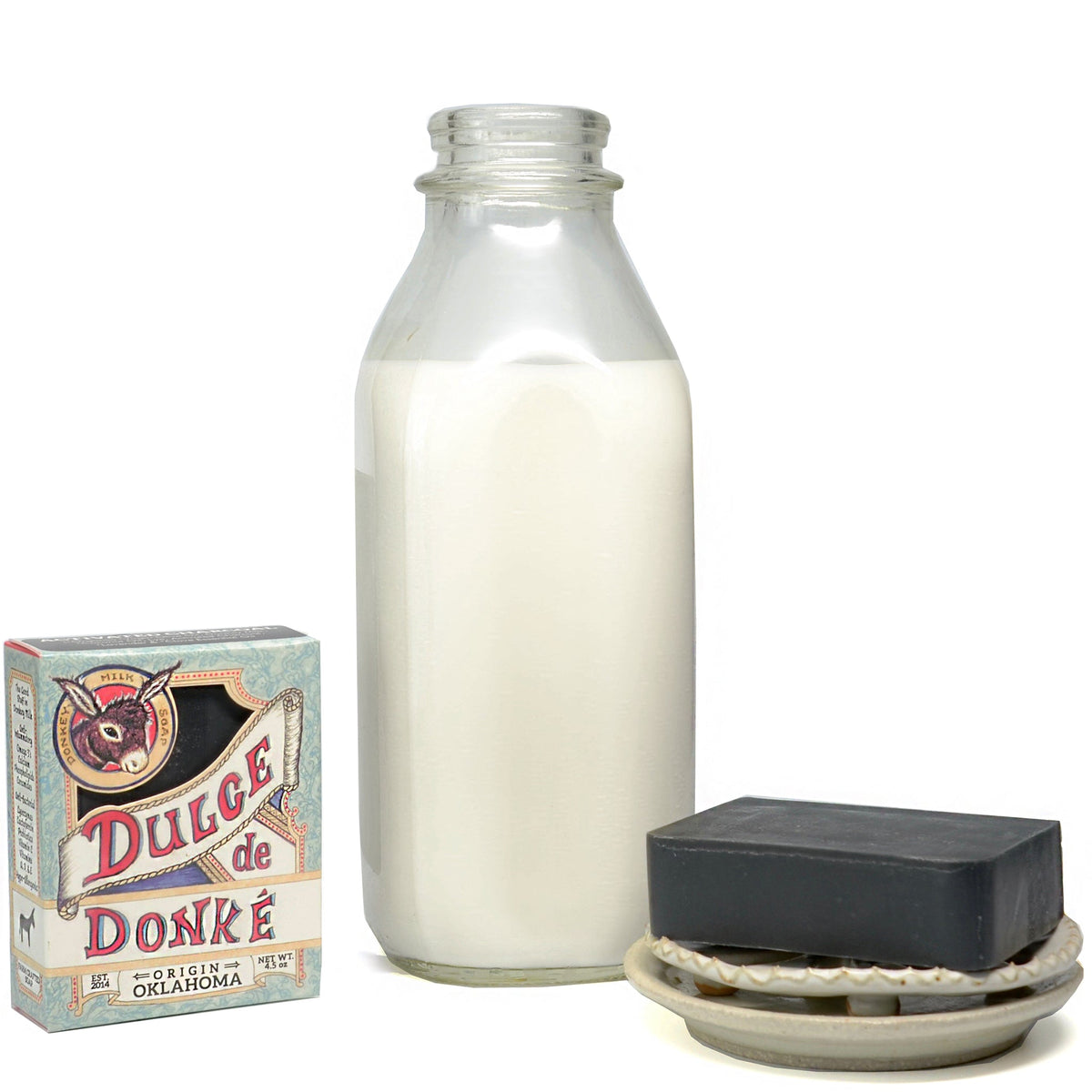 Donkey Milk Soap, Activated Charcoal 4.5 oz
