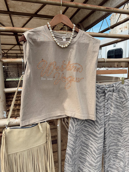 The Western Vogue Muscle Tee