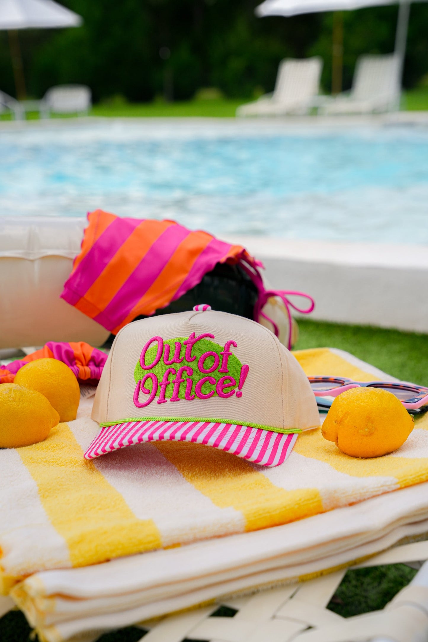 OUT OF OFFICE CANVAS CAP | DAD CAP