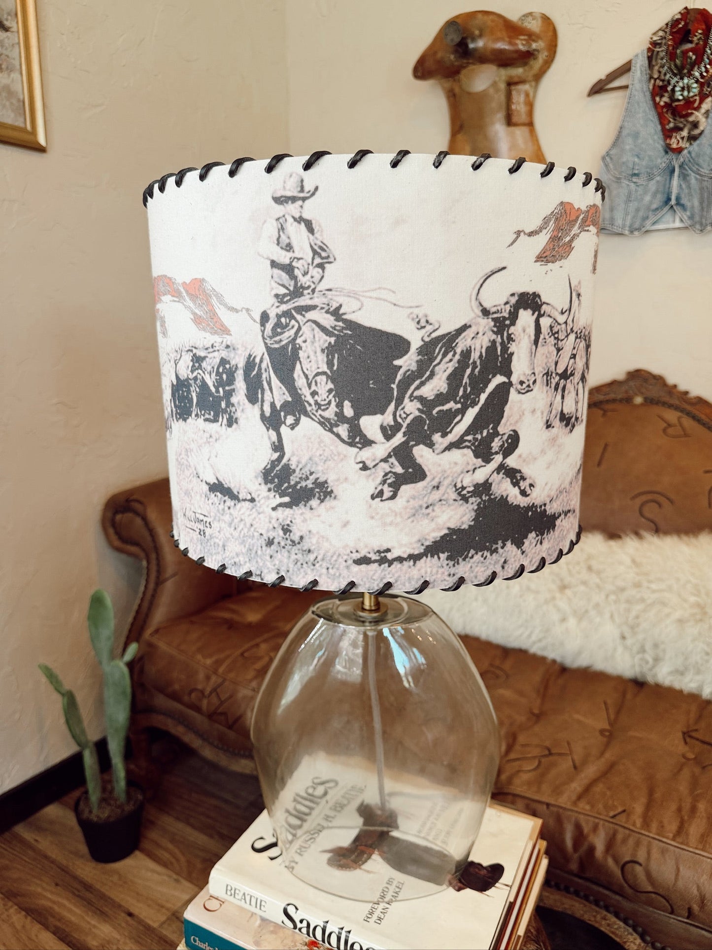 The Will James On The Plains Lampshade