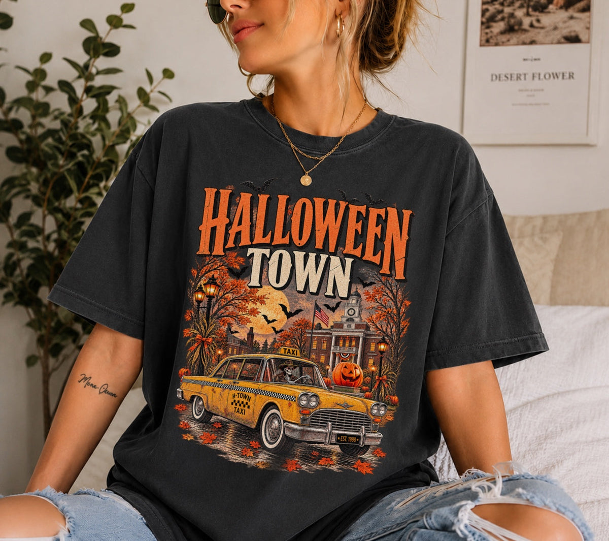 Halloween Town Graphic Tee