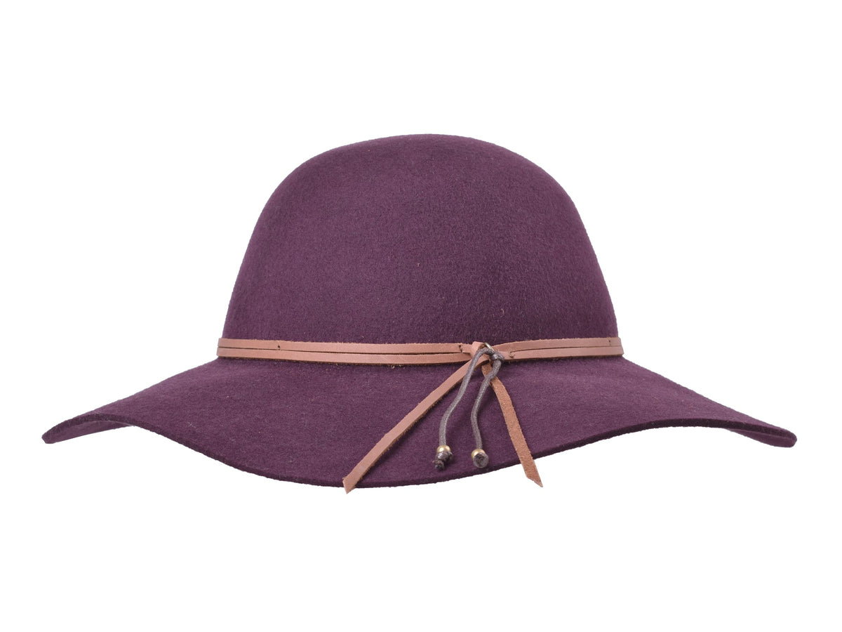 Wool Felt Floppy Hat for Women Fiona