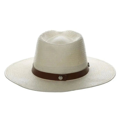 Biltmore She - Wide Brim Toyo Straw Fedora Hat