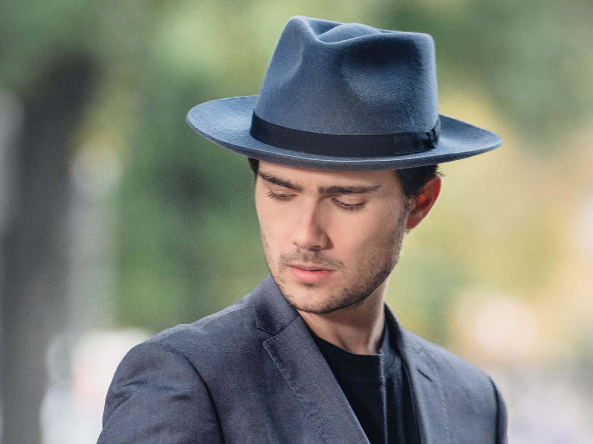 Wool Felt Hat Bradley. Men's Classic Fedora