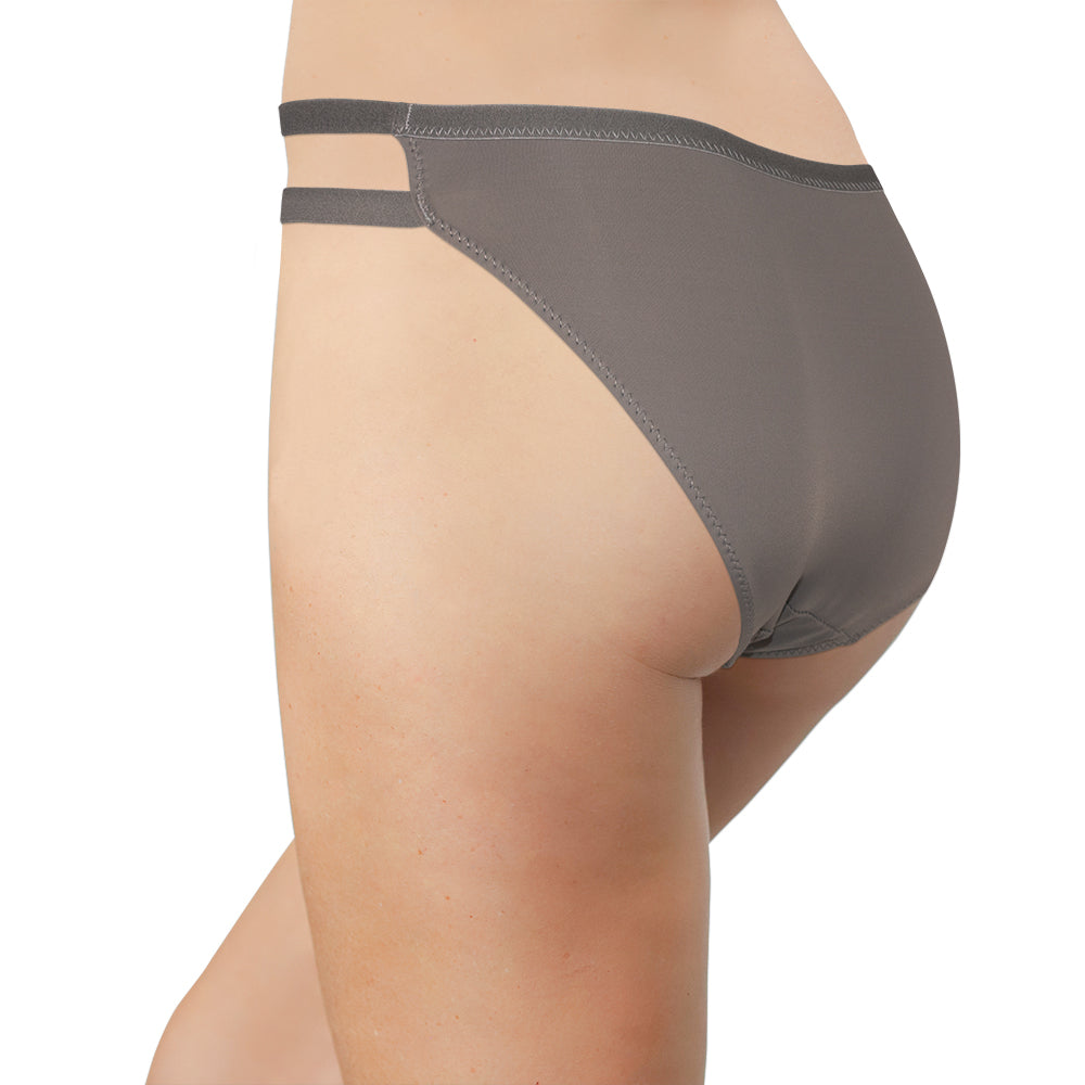 Soft Microfiber Bikini with Double Elastic Sides