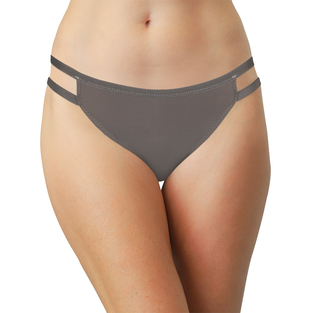 Soft Microfiber Bikini with Double Elastic Sides