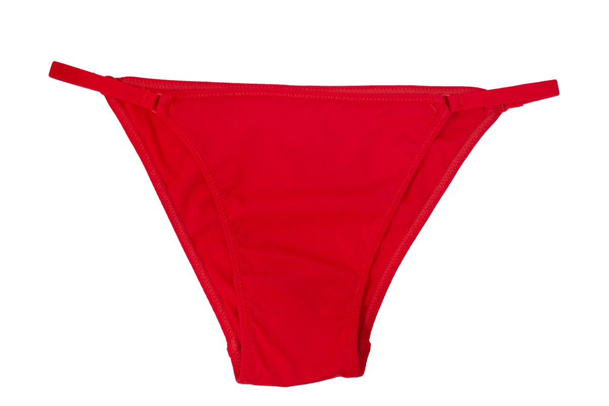 Rib Micro Cheeky with Elastic sides, XS-2X
