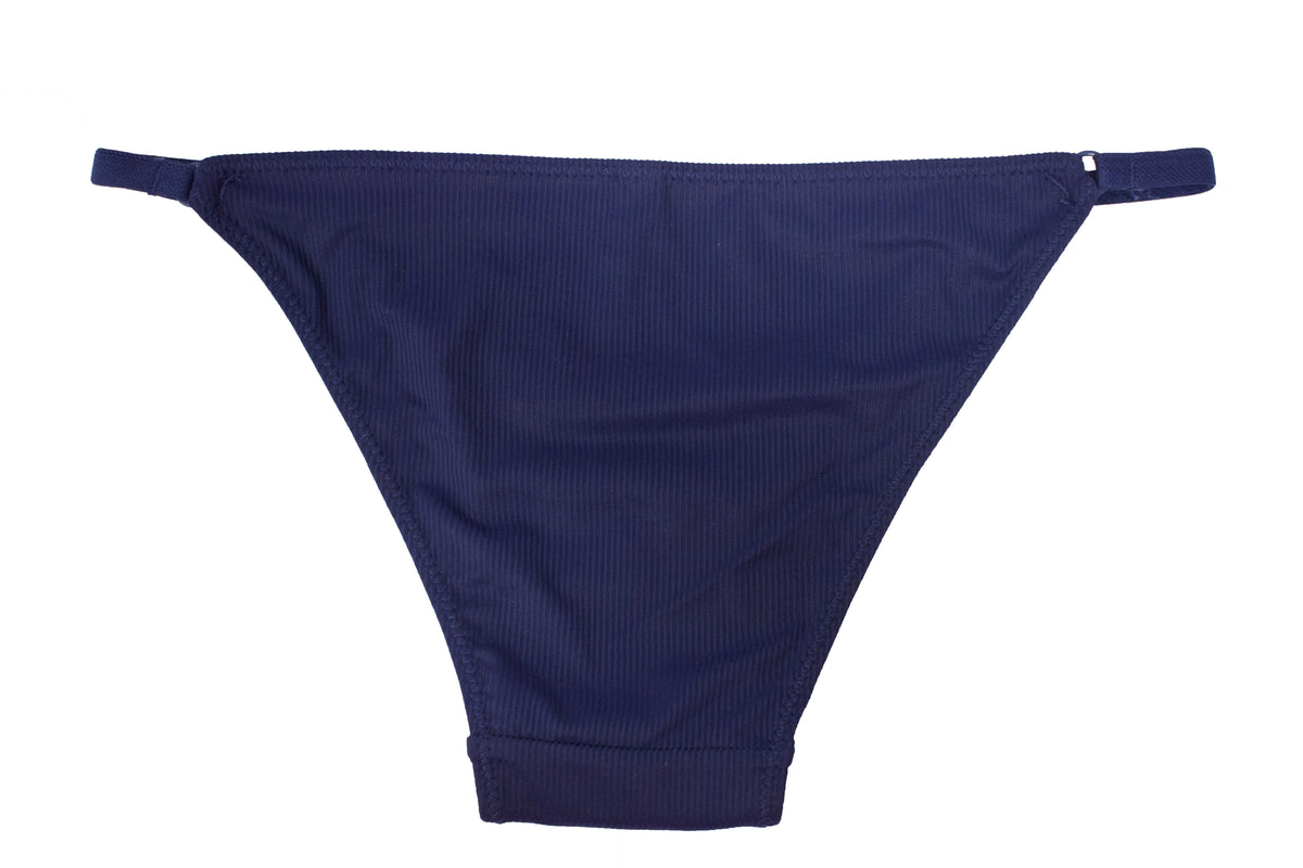 Rib Micro Cheeky with Elastic sides, XS-2X