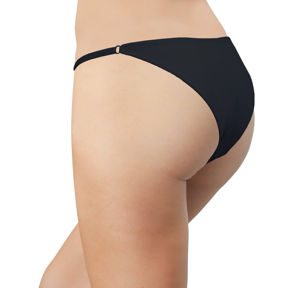 Rib Micro Cheeky with Elastic sides, XS-2X