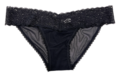 Mesh and Lace Classic Cheeky, XS-2X