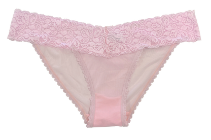 Mesh and Lace Classic Cheeky, XS-2X