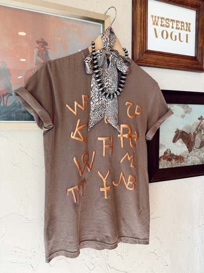 The Ranch Brands T-Shirt in Espresso
