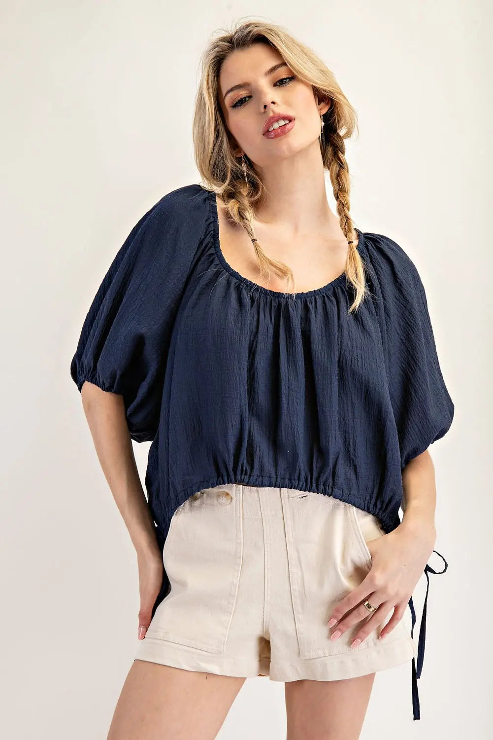 Midnight Coast Tie Top