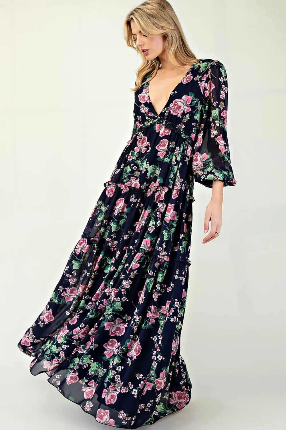 English Garden Maxi Dress