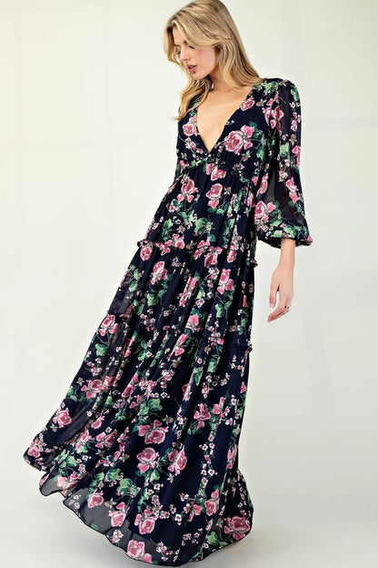 English Garden Maxi Dress