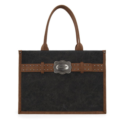 Wrangler Buckle Concealed Carry Large Tote
