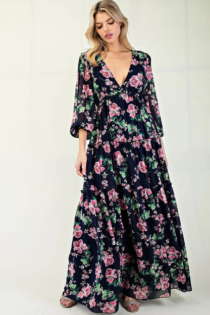 English Garden Maxi Dress