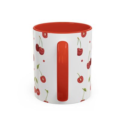 Cherry Berry Cozy Cottage Style Coffee Mug