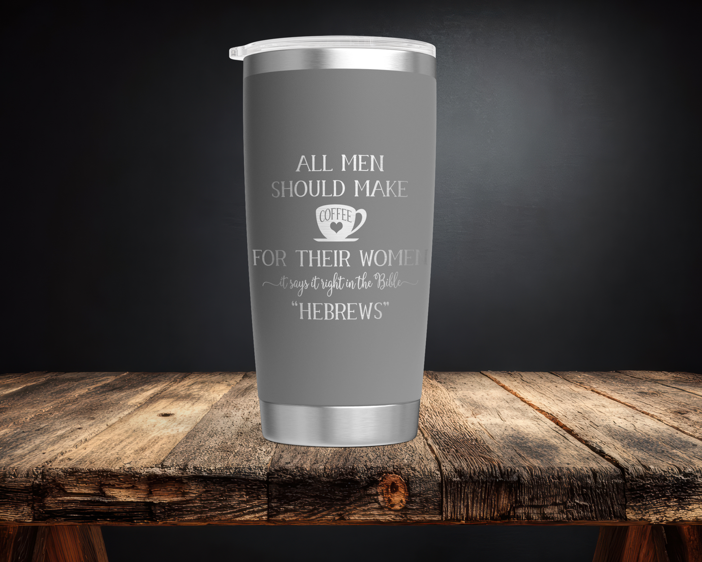 Hebrew Coffee 20oz Tumbler