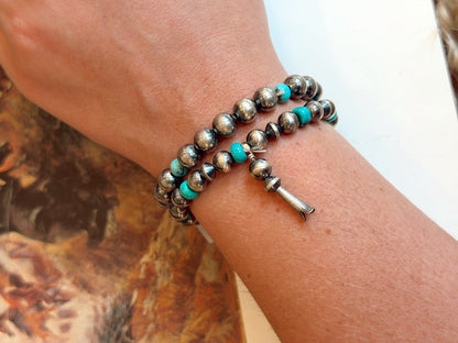 The Stretchy Navajo Pearl Bracelet