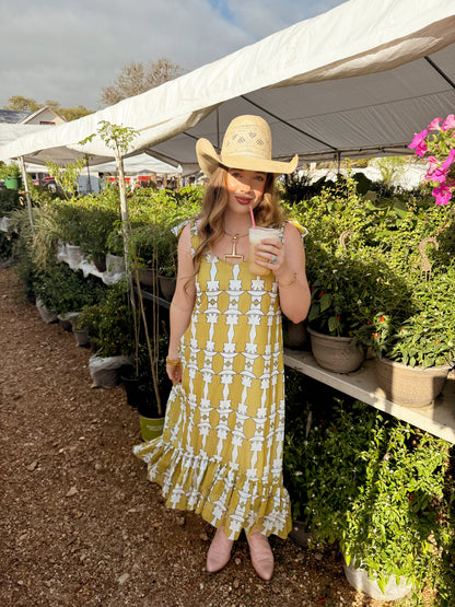 The Allie Falcon Mod Maud Midi Dress