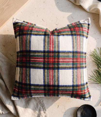 Tartan Plaid Square Throw Pillow